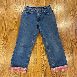 Flannel Lined Carhartt Jeans